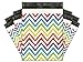 10x13 (100) Rainbow Chevron Designer Poly Mailers Shipping Envelopes Premium Printed Bags