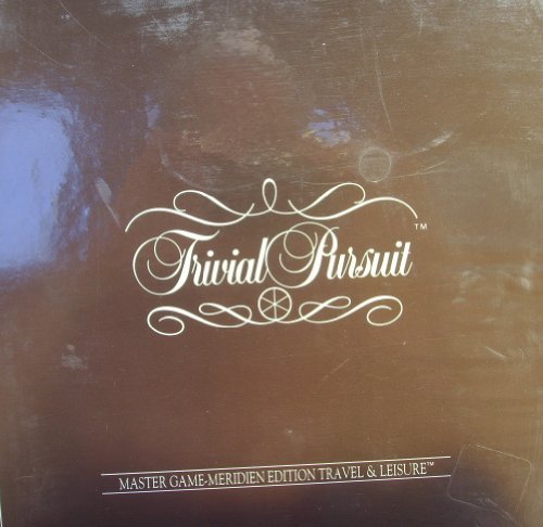 Trivial Pursuit Travel & Leisure Master Board Game Meridien