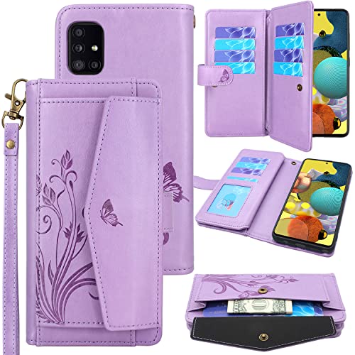 Wallet Case Samsung A51 Cover Case Amazon Lacass Compatible