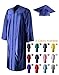 Shiny Adult GraduationSource Graduation Cap and Gown (13 Colors)