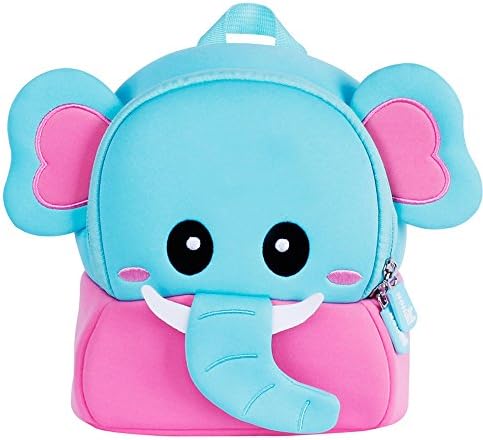 Nohoo 3D Elephant Kids Backpack Cartoon Preschool Toddler Bag