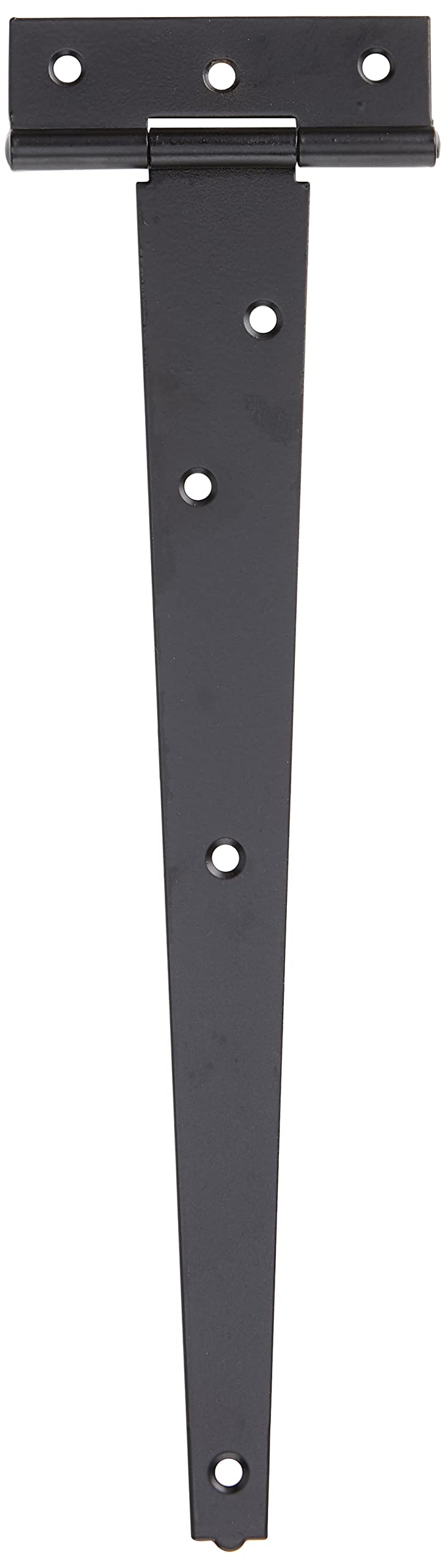 Duratool D00915 T-Hinges Black Zinc Plated 10" (254mm) 2 Pack