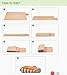 yodo Outdoor Picnic Blanket Water-Resistant for Camping Hiking Festivals,Spring Summer Olive Stripe