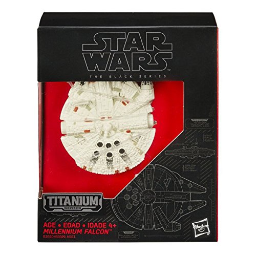 Star Wars Episode VII Black Series Titanium Millennium Falcon