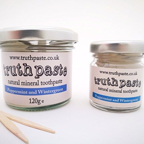 100% Natural Toothpaste - Organic Ingredients (1 of each Flavour (2 in Total), 120g - Large)