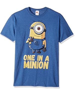 Men's Minions Stuart One In a Million Funny Graphic Tee