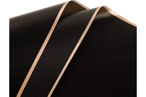 XIZHI 20 Sheets 23.6"x23.6" Waterproof FlowerWrapping Paper Sheet Floral Bouquet Paper Waterproof Floral Wrapping Paper for Wrapping Fresh Flowers, Gift Box Packaging,Black