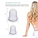 Silicone Cupping Set,JungleArrow Silicone Cupping Therapy for Cellulite Body, Neck,Back Massage Suction Cup Anti-Aging Therapy (2 L Size,2 M Size)