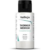 Vallejo VAL73524 Medium-Thinner 60ml, 60 ml (Pack of 1)