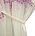 Shinywear Set of 2 Vintage Natural White Cotton Knited Weave Curtain Ropes Drapery Tieback 26