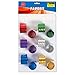 Kidsco Metallic Slap Bracelets - Pack of 12 - 9 Inches Assorted Colors Cool Snap Bracelet - for Kids Boys and Girls Great Party Favors, Bag Stuffers, Gift, Prize, Piñata Fillers