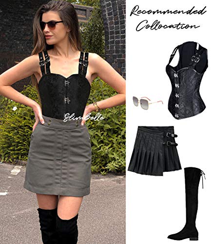 SLIMBELLE-Corsetto-Steampunk-Dimagrante-Stringivita-Donna-Sexy-Bustino-Modellante