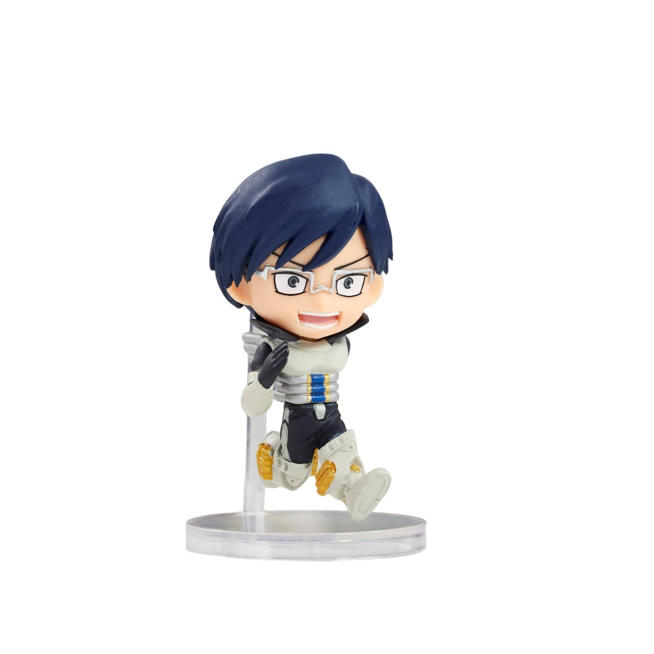 Bandai Chibi Masters My Hero Academia Tenya Iida Anime Figure | 8cm Mini Collectable Anime Toy With Window Box Based On My Hero Academia Manga And Anime | Collectible Anime Figures