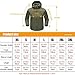 FREE SOLDIER Men Outdoor Water Resistant Tactical Softshell Hooded Jacket