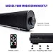 Sound Bar Wired and Wireless Connection, 3D Surround Sound Speaker Bar, Bluetooth Home Theater, with 2.0 Channel Remote Control Dual Connection Methods for TV PC Smartphones Music and Moviethumb 2
