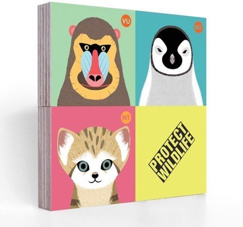 Office Products - emperor penguin Block Magnet Set