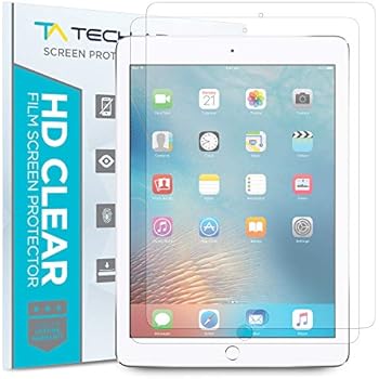 Tech Armor Anti-Glare Film Screen Protector Designed for Apple iPad Mini 5 (2019), iPad Mini 4 [NOT Glass] - Case-Friendly, Full Coverage, Scratch Resistance [2-Pack]