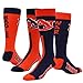 Auburn Tigers Mismatch Big Top Socks - Large