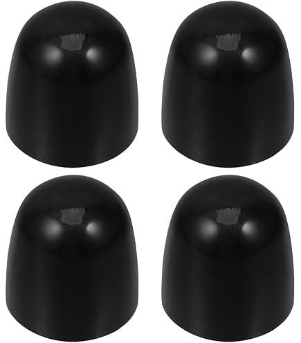 Lot De 32 Caches Boulons WC Jwodo - Universels - Extra Hauts 3,7 Cm - Blancs - Avec Rondelles - Pour Pied De Toilette