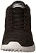 Skechers Sport Men's Burst up and Under Ankle Bootie, Black/White, 8 M US