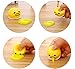 Crystallove 6pcs Novelty Gag Toys Spitting Yolk Egg Prank Squeeze Stress Relief Toys for Practical Jokes