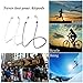 AirPods Case Compatible Apple Airpods 2&1, 9 in 1 Airpods Accessories Kits Protective Silicone Cover and Skin with Earpods Watch Band Holder/Ear Hook/Strap/Clip/Keychain/Grip[LED Visible]-Blue