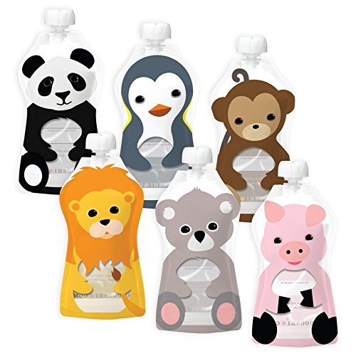 3 Squooshi+Reusable+Pouch+Animal+Pouches