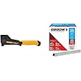DEWALT Stapler, Carbon Fiber (DWHT75900) & Arrow Fastener 506IP Heavy Duty T50 3/8-Inch Staples for Upholstery, Construction, Furniture, Crafts, 5000-Pack