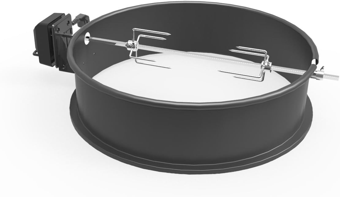 Super Saturday Charcoal Grill Kettle Rotisserie Ring 22 1 2 quot 57 CM Fits Among Others On All