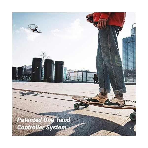 Shift RED Drone/Quadcopter, patentierter Einhand-Controller, FHD-Kamera, "Follow me" - Funktion, 4 LV-Geschwindigkeitsmodi, 11 min Flugzeit – Bild 7