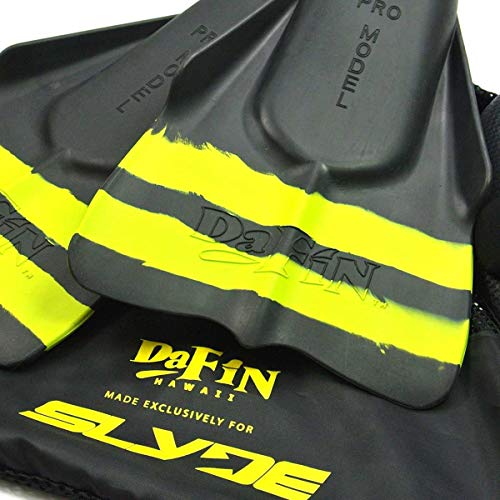 Slyde Handboards DaFin Made Limited Edition Swim Fins for Handboarding, Swimming and Bodysurfing. Free Bag Included (Size: Medium Large = Mens 9-10 Womens 10.5-12)