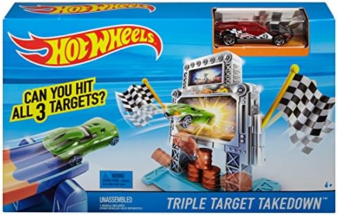 hot wheels triple target takedown