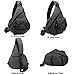 LAMMOK Sling Bags Large Sling Backpack Chest Shoulder Crossbody Daypacks for Men Women