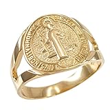 Religious Jewelry by LABLINGZ 10K Yellow Gold Saint