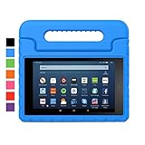 Sztook Case for All-New Amazon Fire HD 8 (2016 6th Generation) - Kids Shock Proof Convertible Handle Light Weight Protective Stand Cover Case for Fire HD 8 Tablet (6th Gen, 2016 release Only),Blue