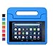 Sztook Case for All-New Amazon Fire HD 8 (2016 6th Generation) - Kids Shock Proof Convertible Handle Light Weight Protective Stand Cover Case for Fire HD 8 Tablet (6th Gen, 2016 release Only),Blue