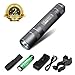 LED Flashlights Rechargeable Torch,Chenglnn Ultra Bright CREE XM-L2 U2 LED 450 lumens Waterproof Flashlight with 18650 Battery,Charger,Holster(Blue)