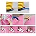 Saymequeen Anti-Burst Exercise Ball with Foot Pump for Adults Kids Balance Workout Fitness Yoga Ball 45cm/55cm/65cm/75cm