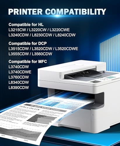 TN248 Black TN-248 TN-248BK TN248XL Toner 248 Compatible with Brother TN-248 Toner TN-248XL for Brother MFC-L3760CDW Toner MFC-L3740CDW DCP-L3560CDW HL-L3240CDW MFC-L8390CDW DCP-L8390CDW DCP-L3520CDCDCDW (2 Black)