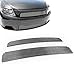 ZMAUTOPARTS Front Upper + Bumper Lower Billet Grille Grill Insert 2Pcs Compatible with 2004-2007 Scion tC