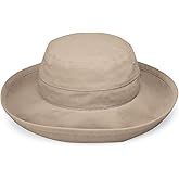 Wallaroo Hat Company Women’s Casual Traveler Sun Hat - UPF 50+ Sun Protection, Wide Brim, Packable, Adjustable, Medium