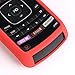 SIKAI Remote Case for Vizio XRT112 / XRV4TV Smart TV Remote Skin-Friendly Silicone Cover for Vizio XRT112 / XRV4TV Remote Control Shockproof Anti-Lost with Remote Loop (Red)