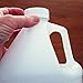 Firefly Bulk Empty HDPE Plastic Bottles with Childproof Caps - 1 Gallon (128 Ounces) - Case of 4 - for Liquids