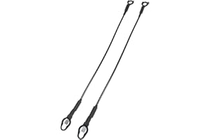Partuto Pair Rear Tailgate Cables Lift Gate Support Straps Pickup for Dodge for Ram 1500 2500 3500 55276074AC Replacement