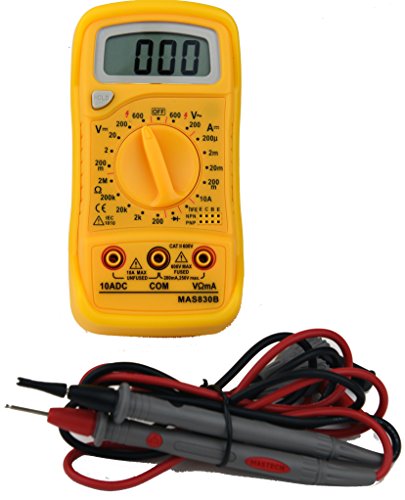 MASTECH 19-Range Digital Multimeter, MAS830B