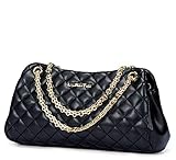 LAORENTOU Cowhide Shoulder Bag for Women Leather