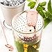 Copper-Plated Stainless Steel Julep Cocktail Strainer: Perfect for Bars, Catering Events, and Home Use – Commercial Grade – 1-CT – Restaurantware