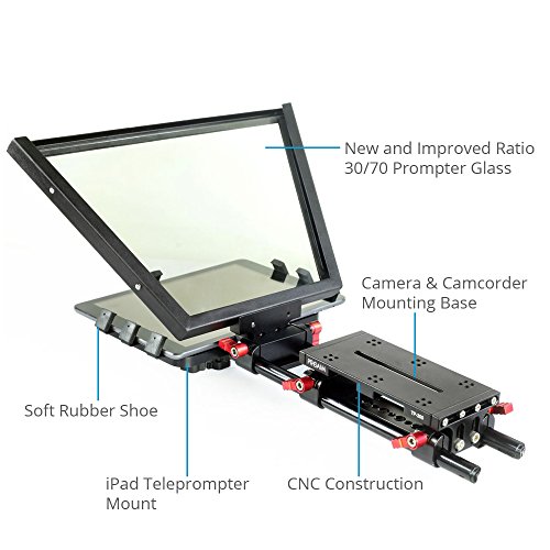 Proaim Universal Professional Teleprompter Kit for iPad/Tablet/Tab/Smartphone/iPhone/DSLR Video Came - //coolthings.us