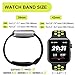 R-fun Band Compatible with Apple Watch 42/44mm Women and Men, Soft Silicone Replacement Wristband for Apple iWatch Series 4, Series 3, Series 2, Series 1, Sport, Edition (Black/Gray+Black/Yellow)