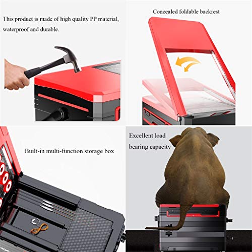 BYDBNR Angelkasten, Angeln Eimer Mehrzweck-Angelbox Tragbarer Werkzeugkasten Zur Aufbewahrung Von Fischen – Bild 5